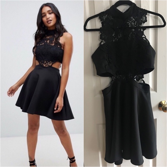 ASOS Dresses & Skirts - NWT ASOS crochet lace skater mini dress